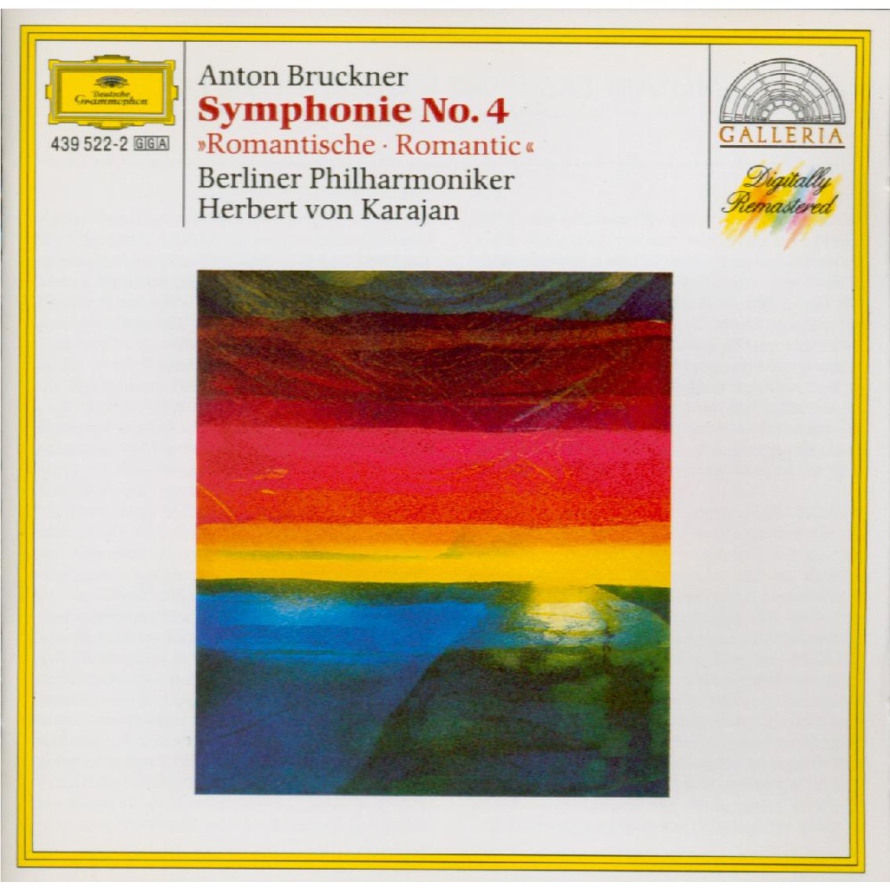 BRUCKNER - Karajan - Symphonie n°4 en mi bémol majeur WAB 104